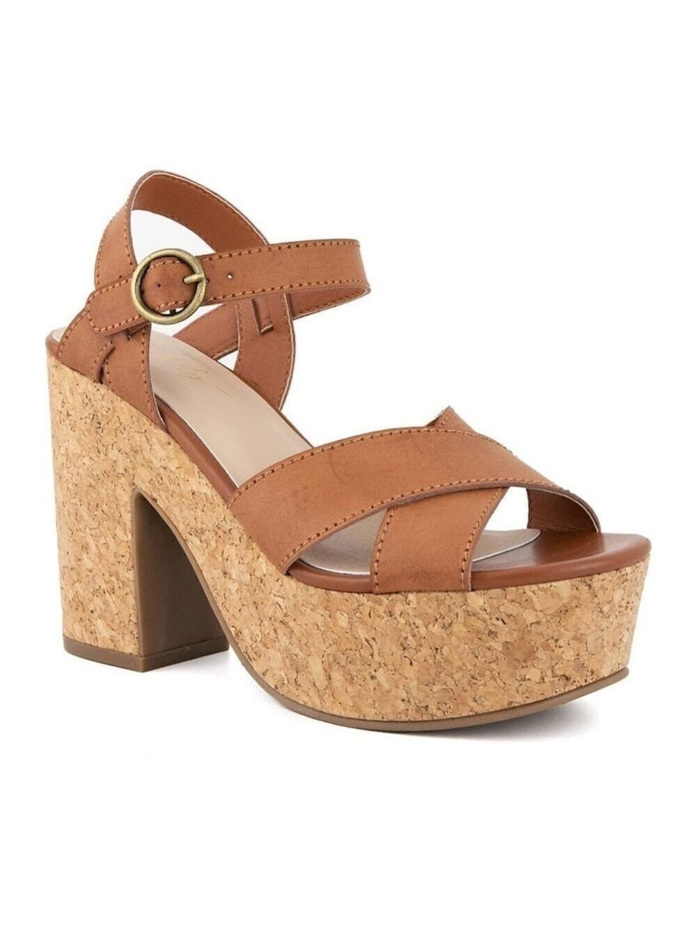 Wonderly Lynda Cork Heeled Platform